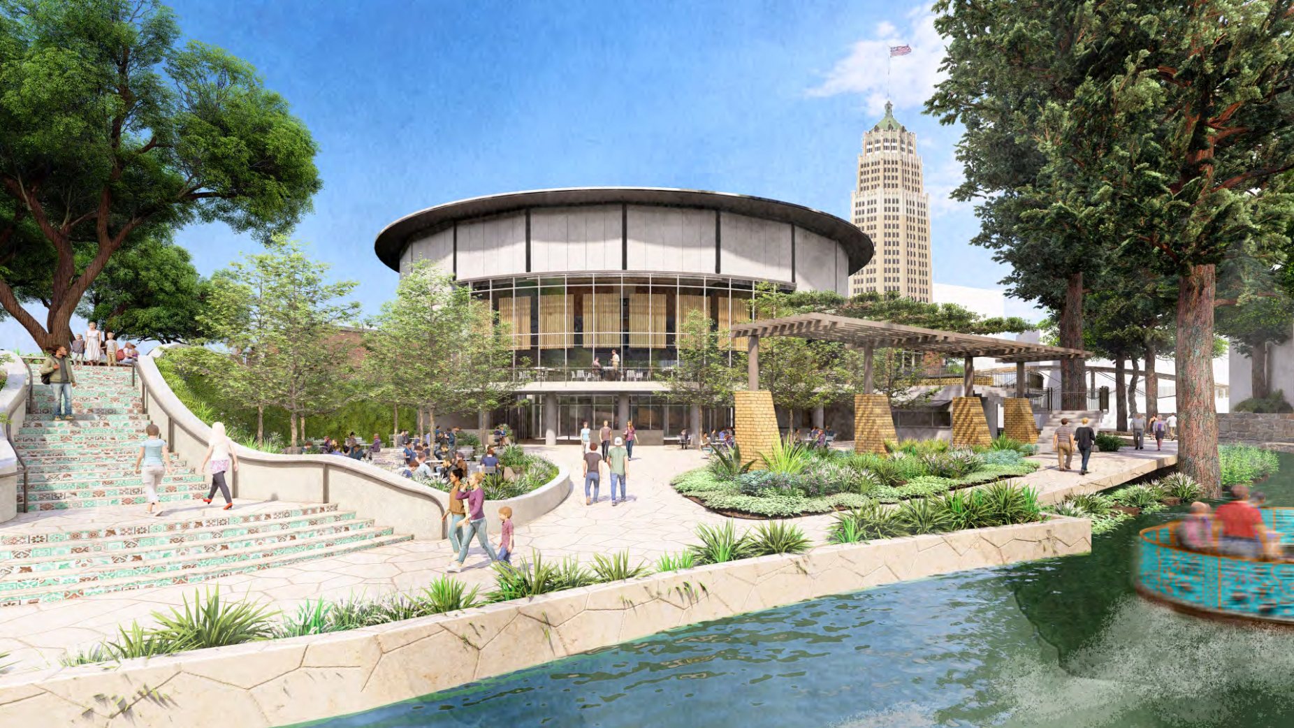 La Villita Assembly Hall Renovation, San Antonio