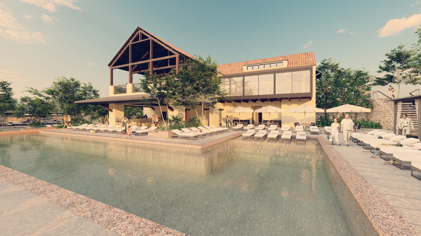 Summit Pool House, Horseshoe Bay